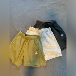 Mens adidas BTS ribbed shorts